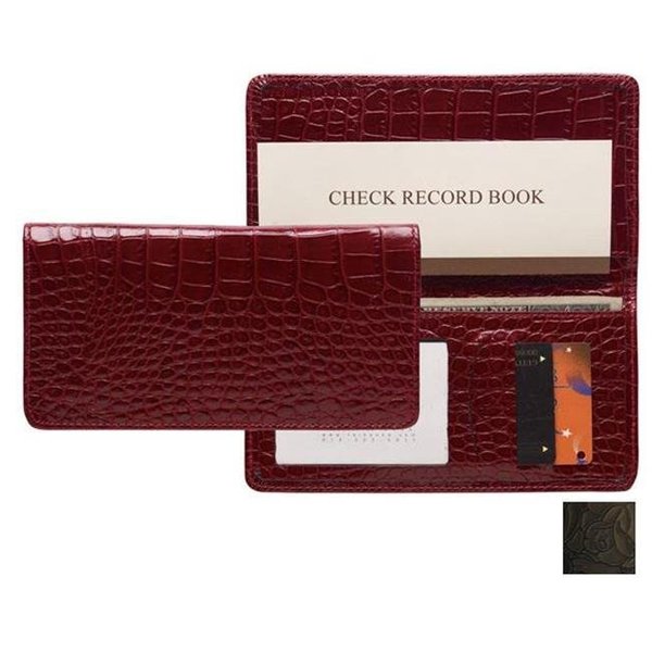 Raika Raika IT 164 BLK Checkbook Cover - Black IT 164 BLK